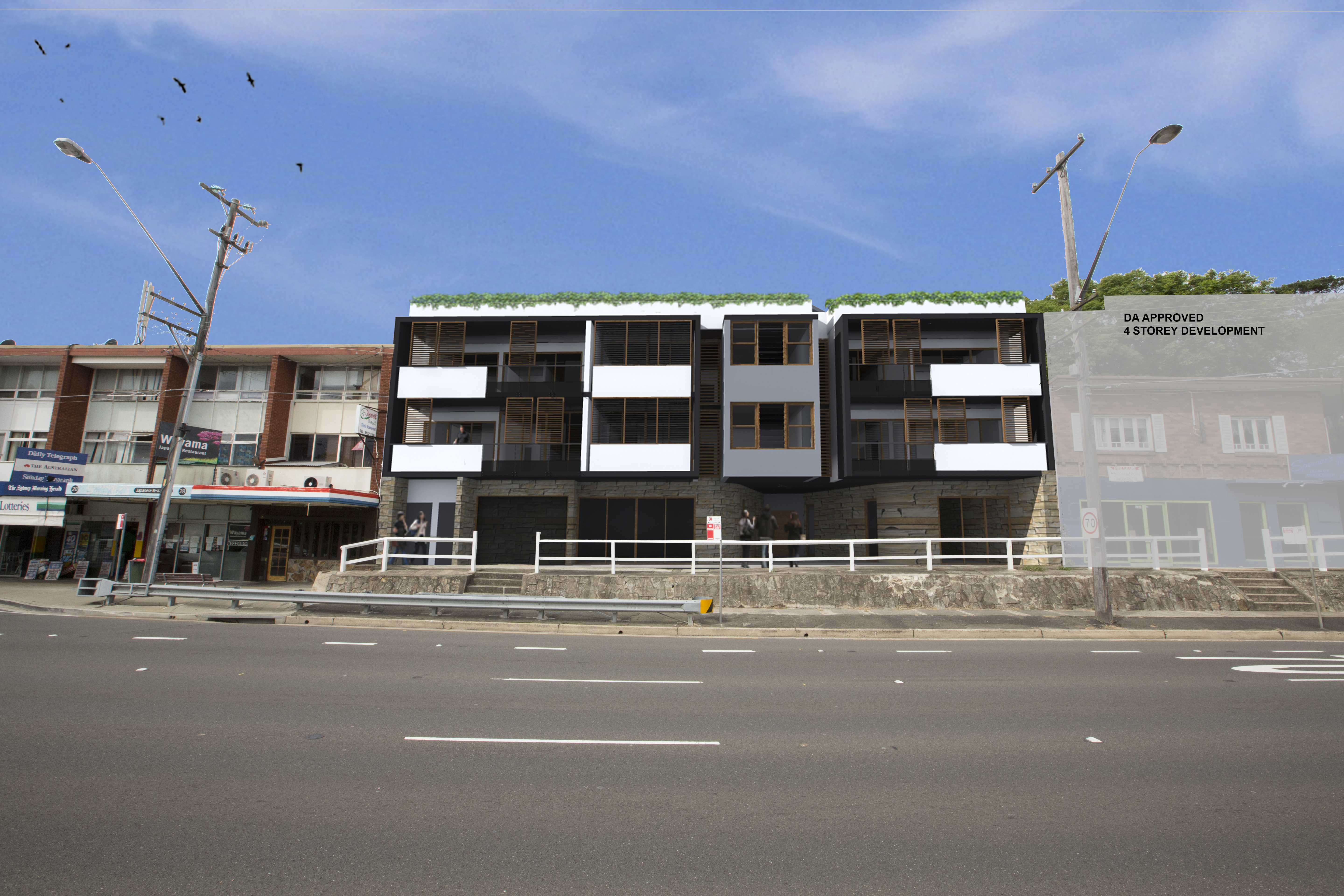 32–36 Princes Highway, Sylvania — Archive artist impression